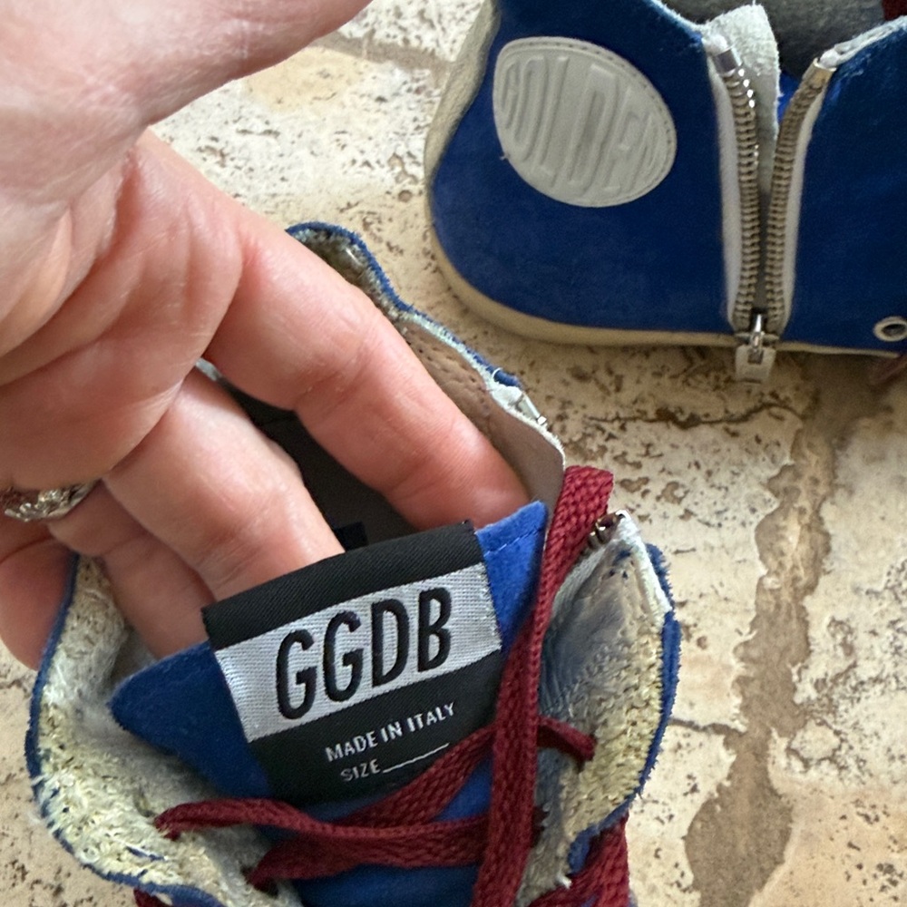 Golden Goose royal blue high tops - Picture 3 of 5